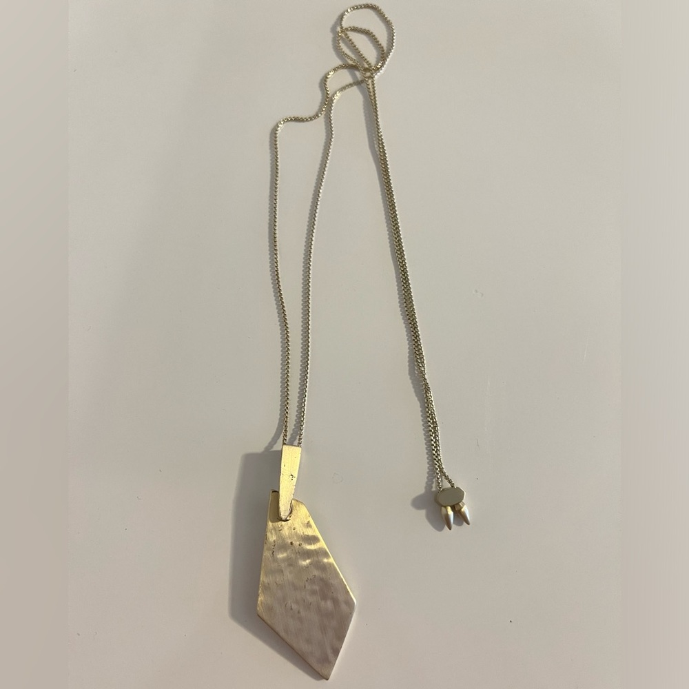 Kendra Scott Gold Geometric Necklace